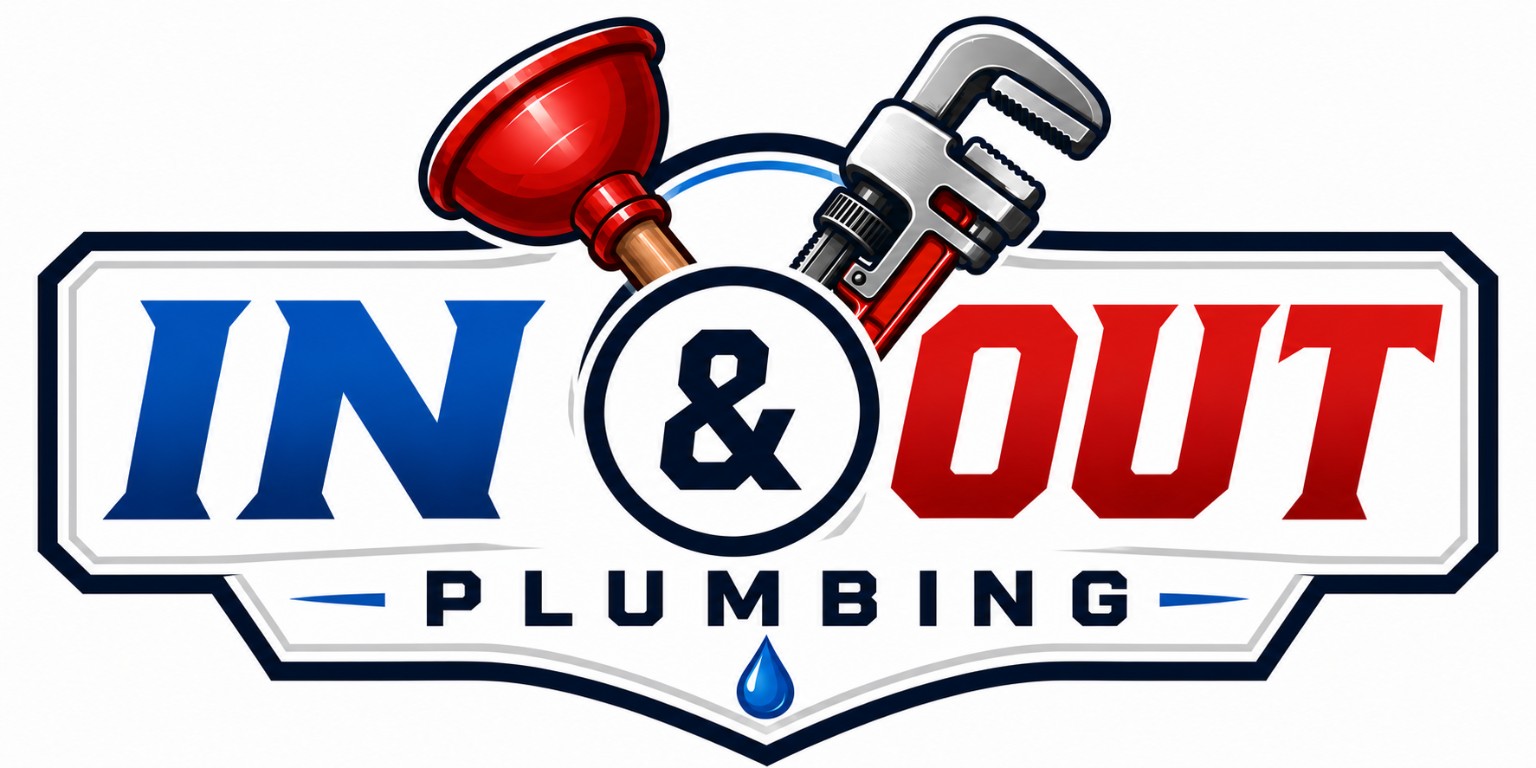 In & Out Plumbing logo